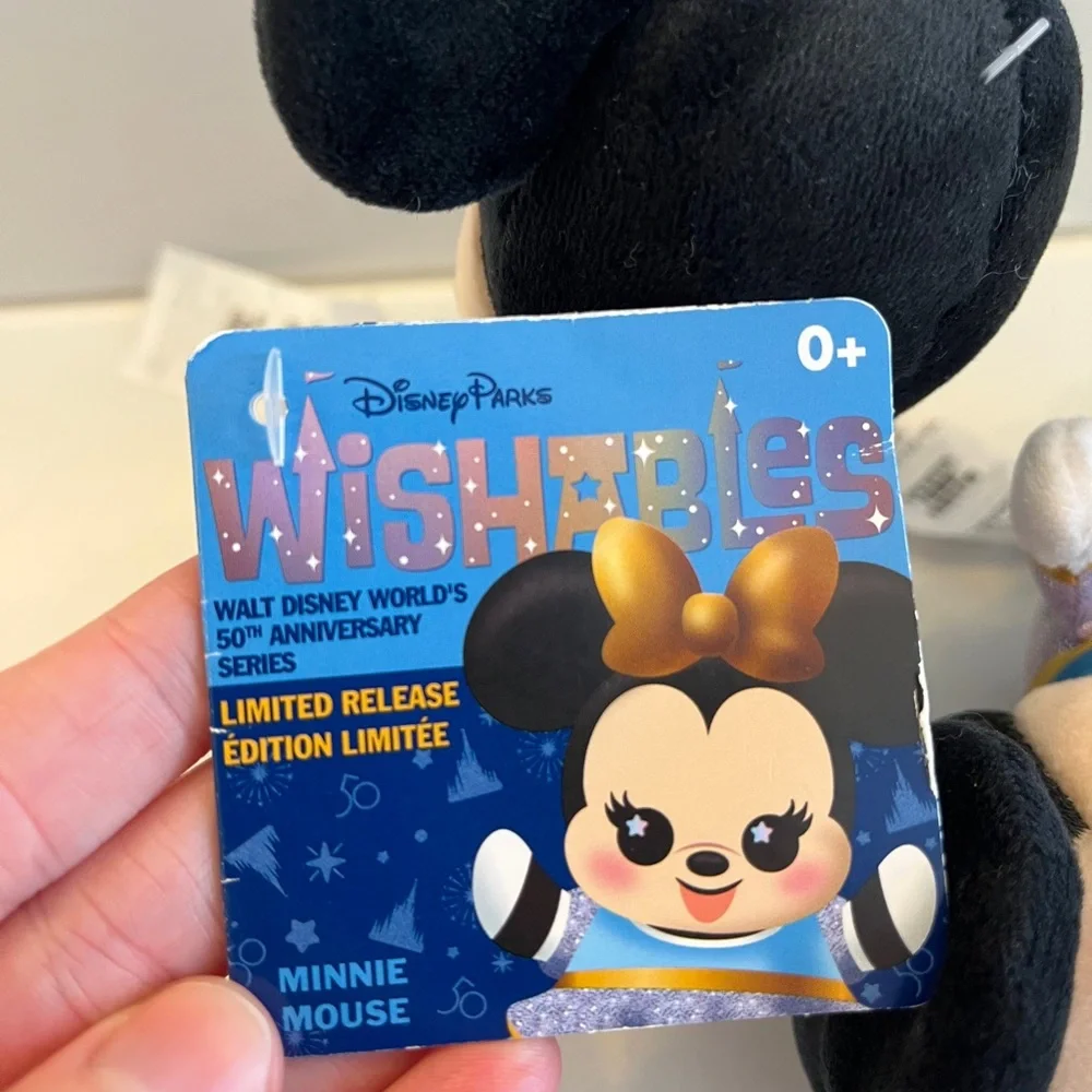 Disney Mickey and Minnie Plush Toy Set 50th anniversary Wishables